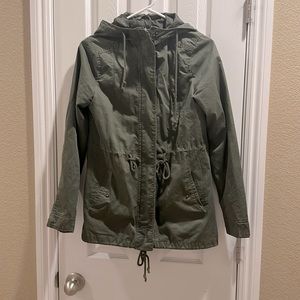 Army green light weight jacket